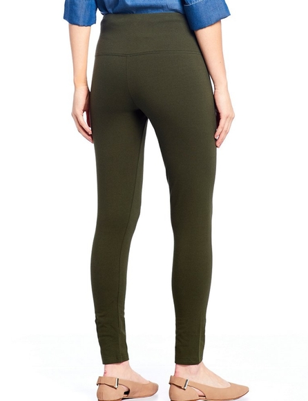 Intro Teri Love Fit Solid Colored Denim Leggings - Picture 2 of 4